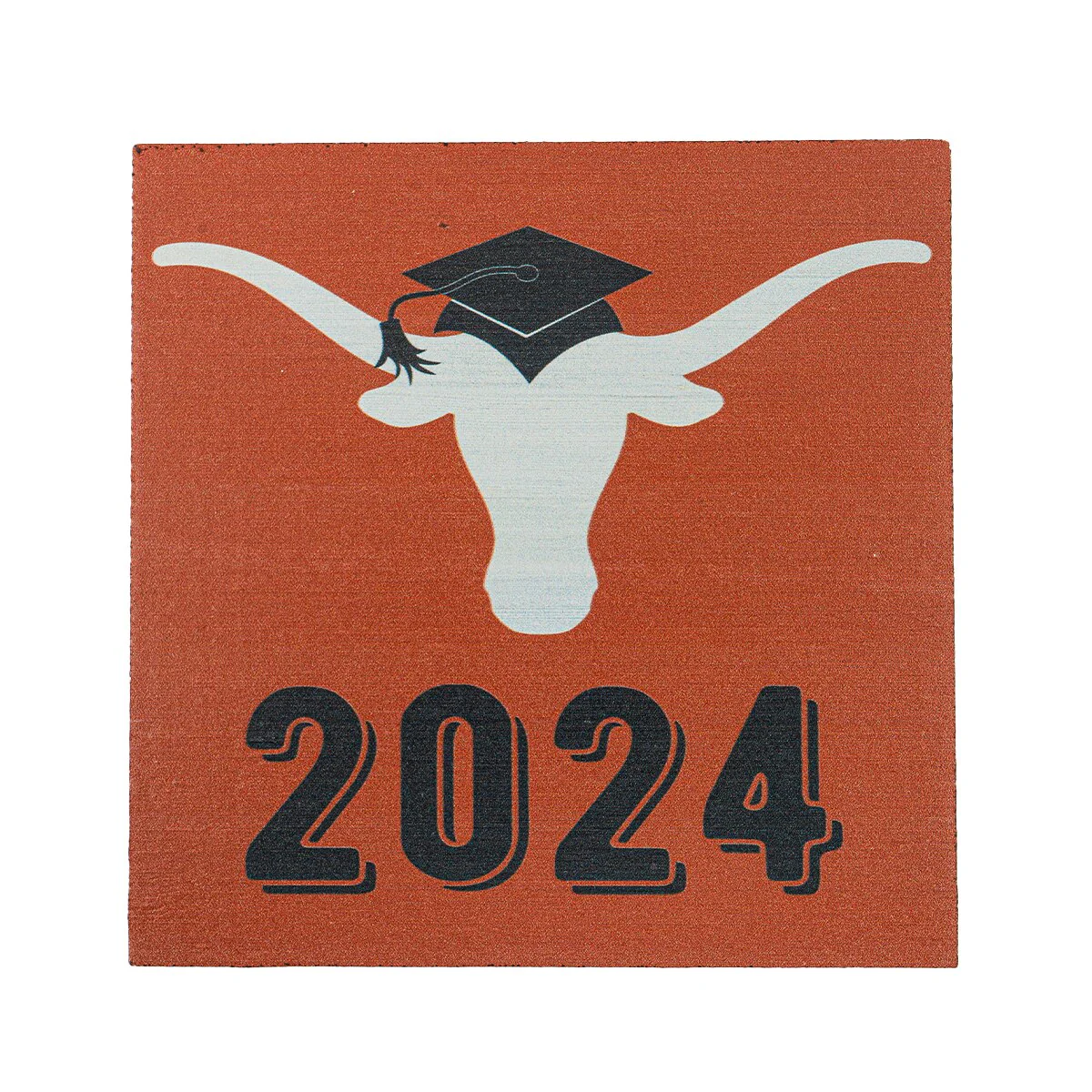 University of Texas Class of 2024 Grad Square Tabletop