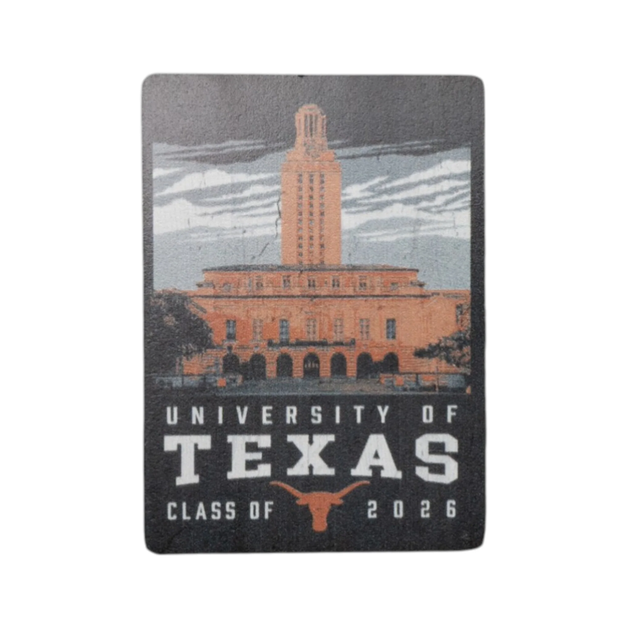 University of Texas Class of 2026 Campus Wood Magnet