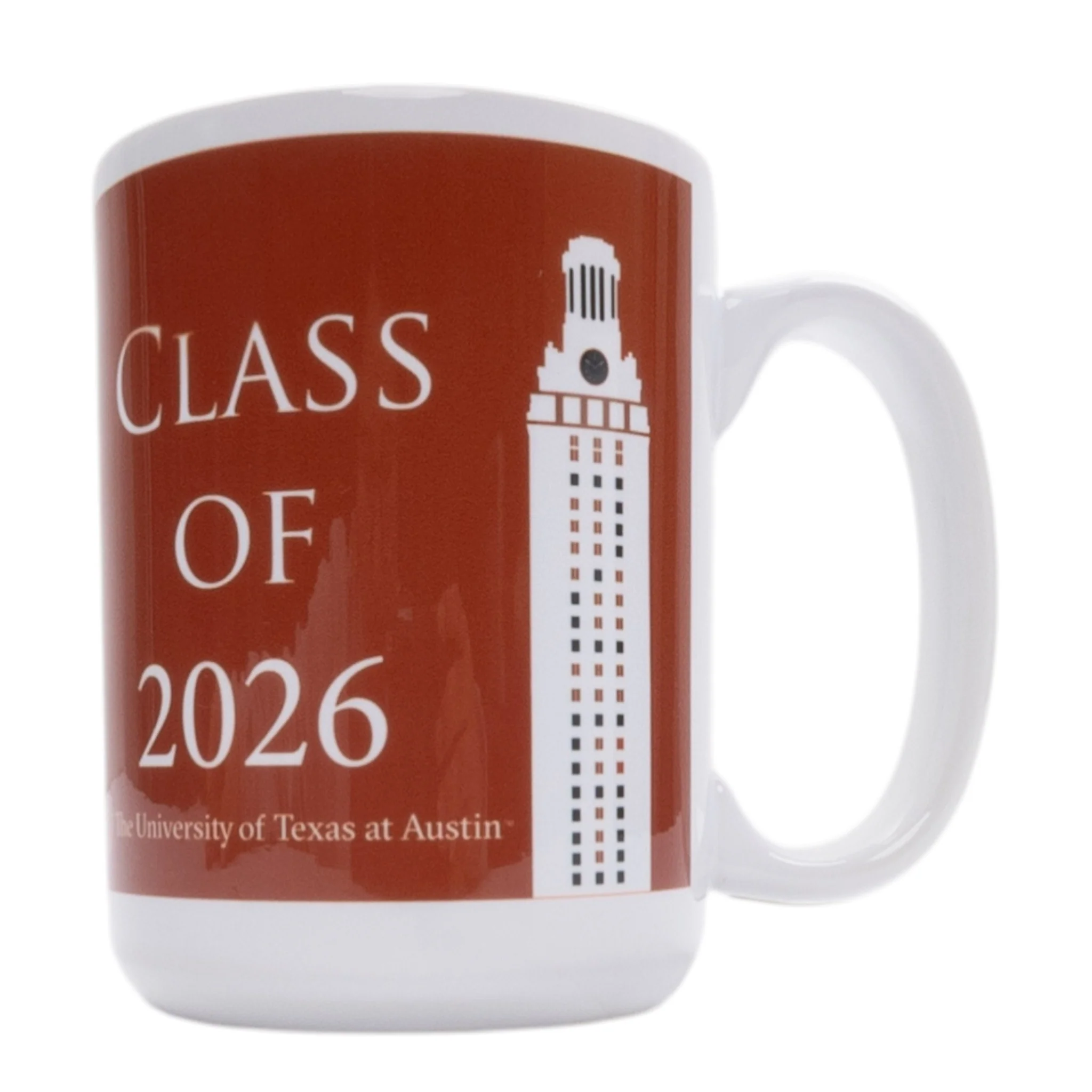 University of Texas Class of 2026 Tower Mug - 15oz - Image 2