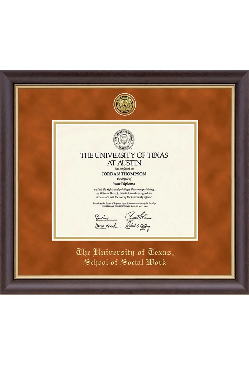 University of Texas College Name Diploma Frame - Image 6
