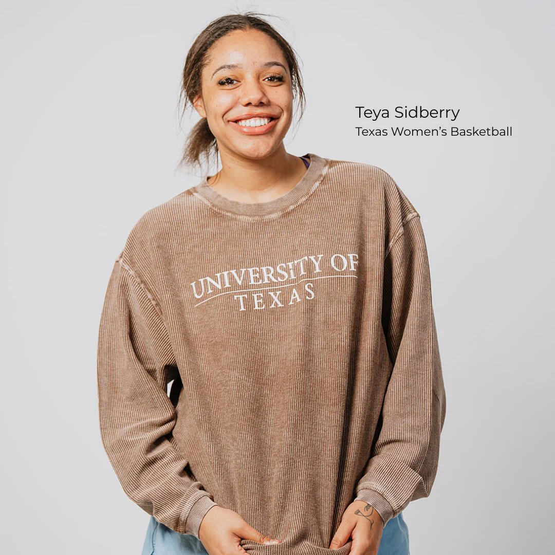 University of Texas Distressed Bar Corded Sweatshirt - Image 6