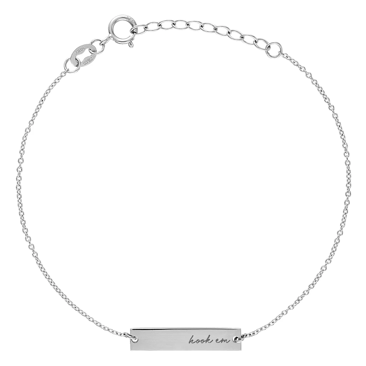 University of Texas Hook 'Em Bracelet - Image 2