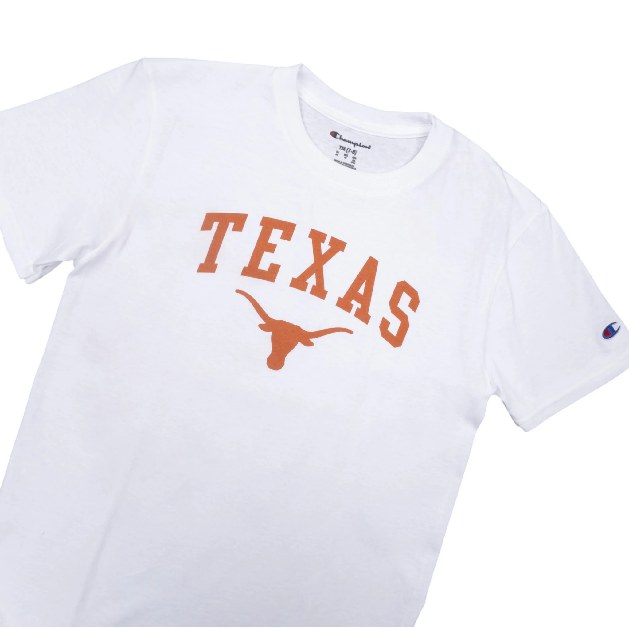 Youth Champion Arch Texas Longhorns Tee - Image 7