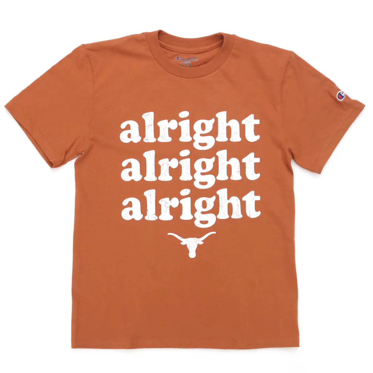 Youth Champion Texas Longhorns Alright Cotton Tee
