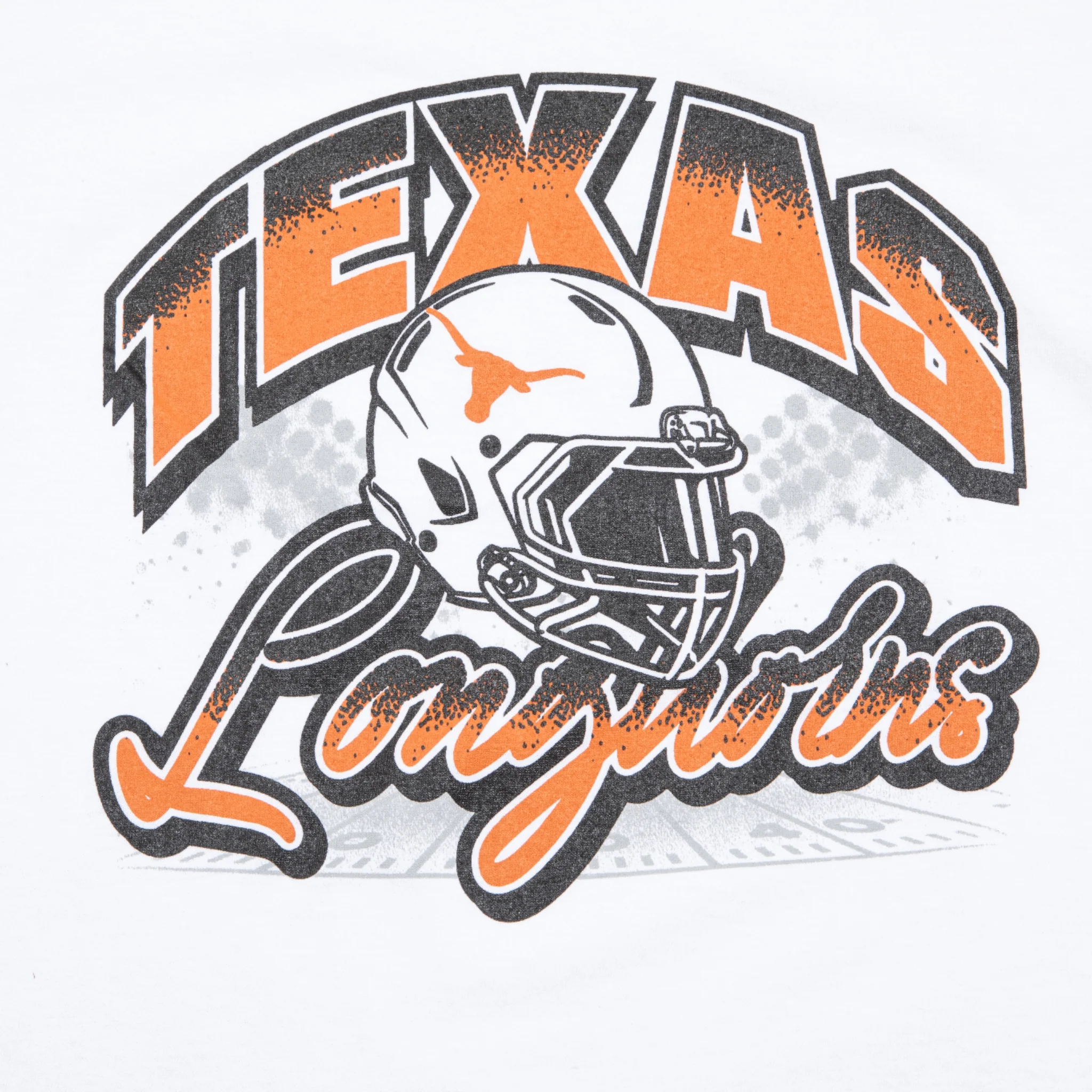 Youth Champion Texas Longhorns Football Helmet Short Sleeve Tee - Image 2