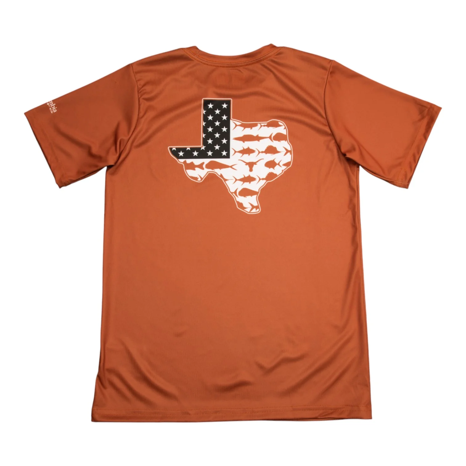 Youth Columbia Texas Longhorns Terminal Tackle Map Tee - Image 2