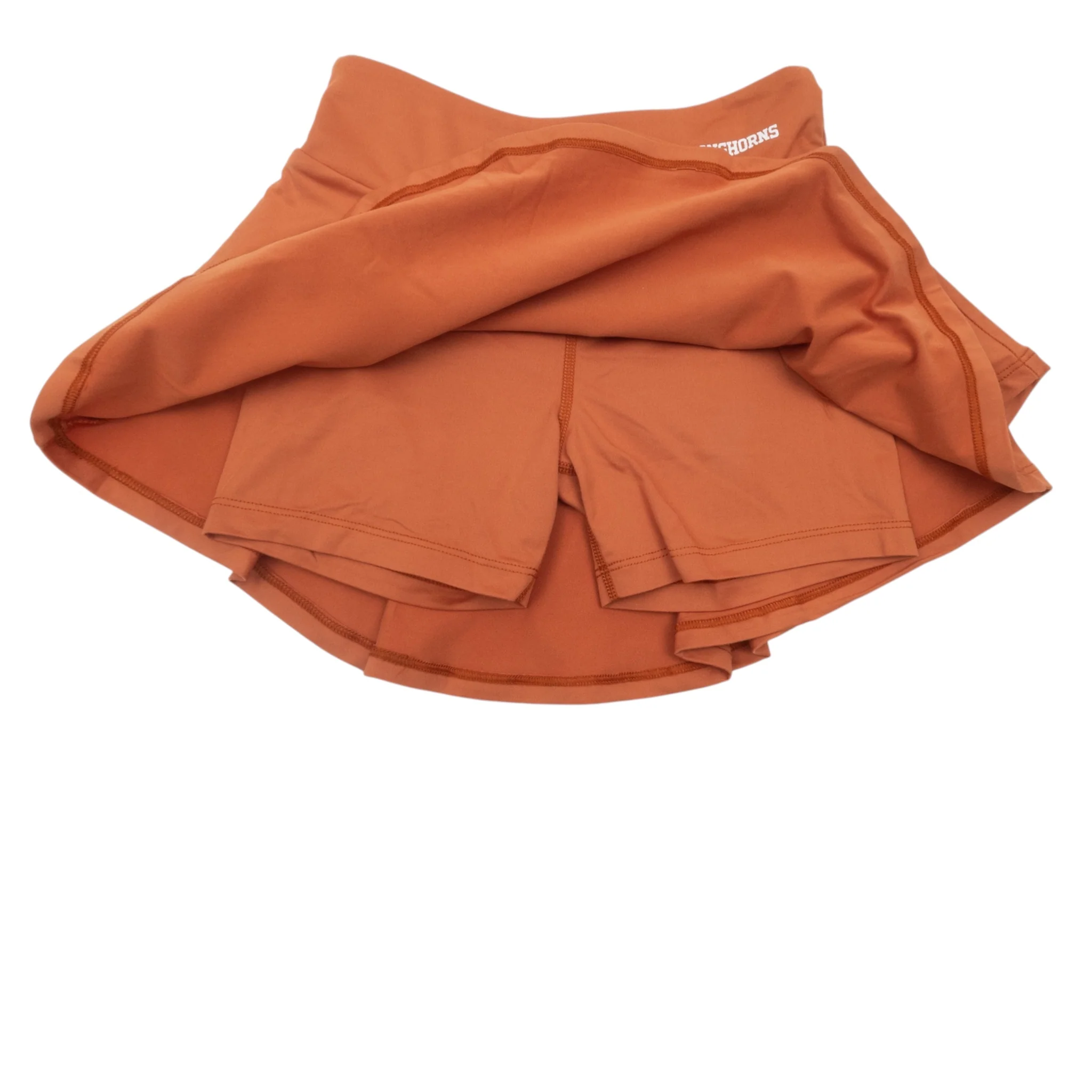Youth ZooZatZ Texas Longhorns Tiered Ruffle Skort - Image 3