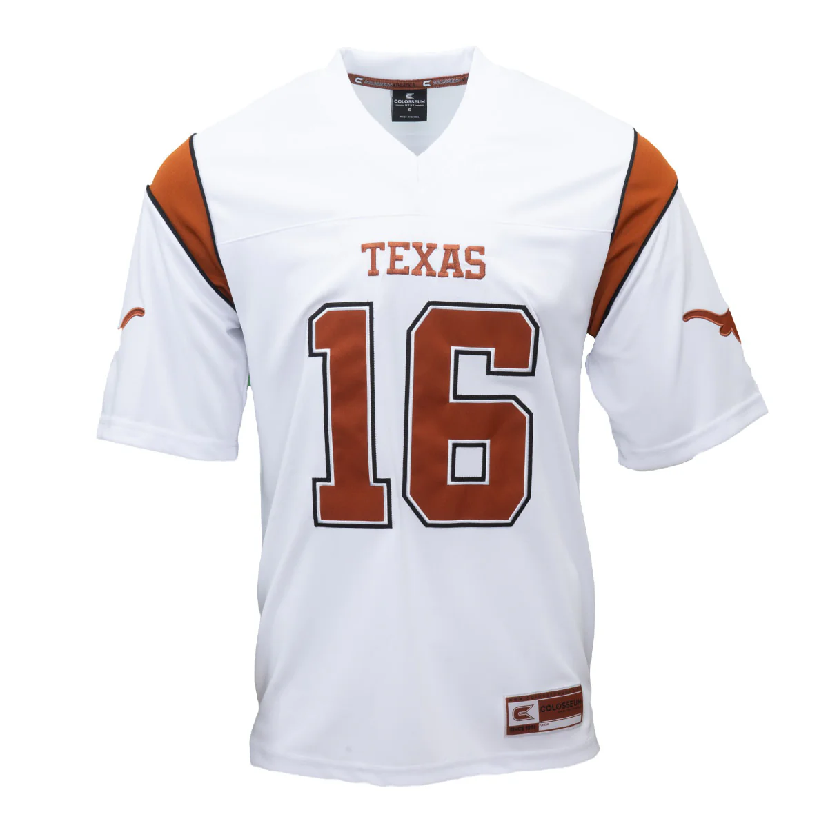 Youth Texas Longhorns NIL Tackle Twill Jersey Manning - Image 4