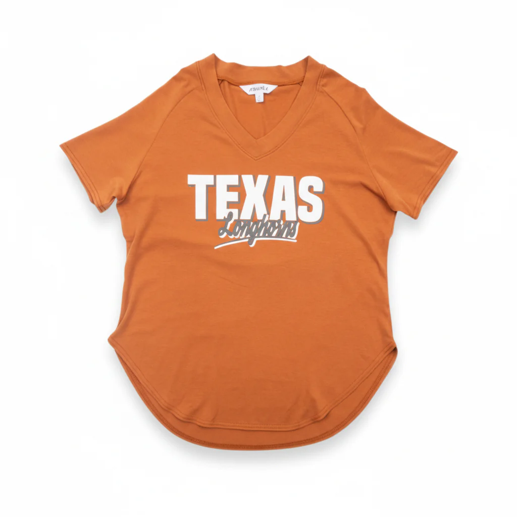 ZooZatZ Texas Longhorns Donna Tee