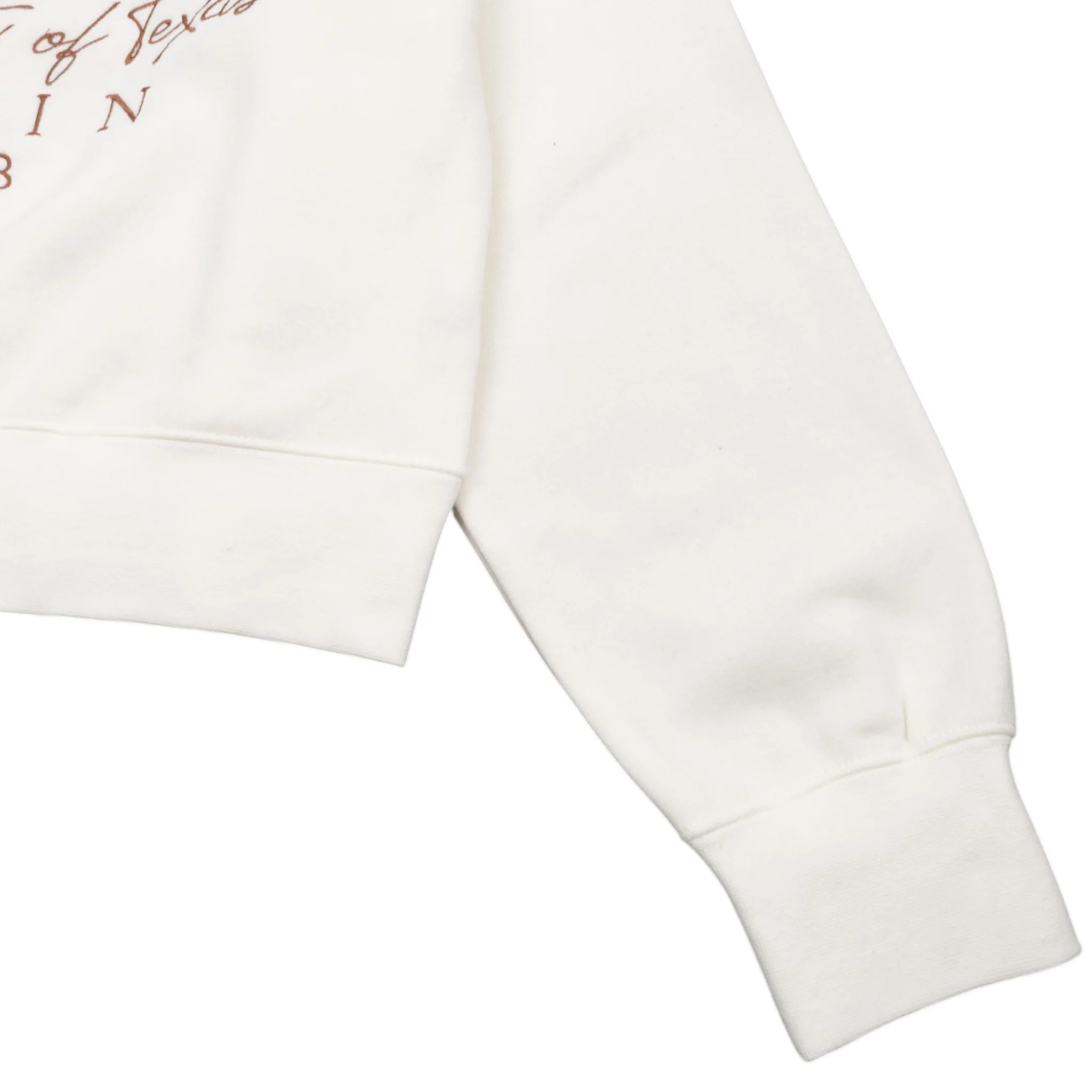 ZooZatZ Texas Longhorns Script Embroidered Crop Quarter Zip - Image 5