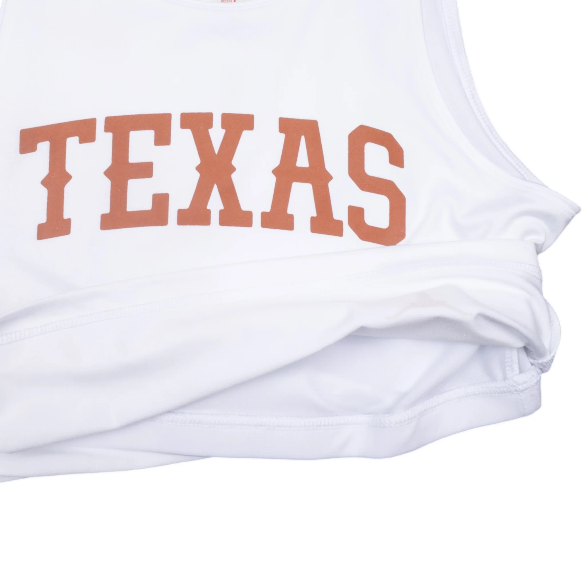 ZooZatZ Texas Longhorns Western Athletic Crop Top - Image 3